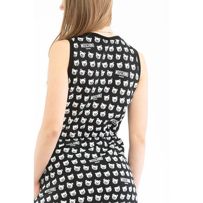 Moschino Multicolor Cotton Casual Dress