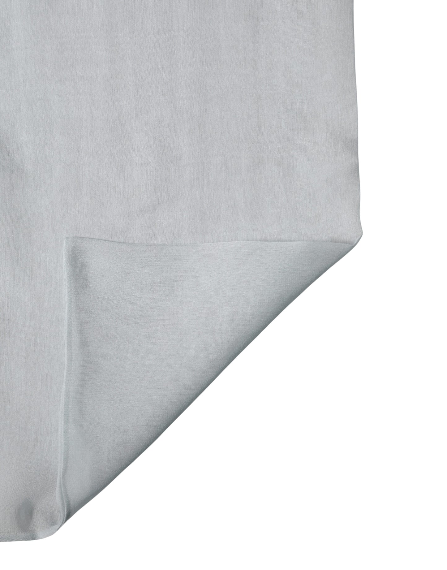 Foulard Dolce &amp; Gabbana in seta azzurra, 294,5 cm x 19 cm