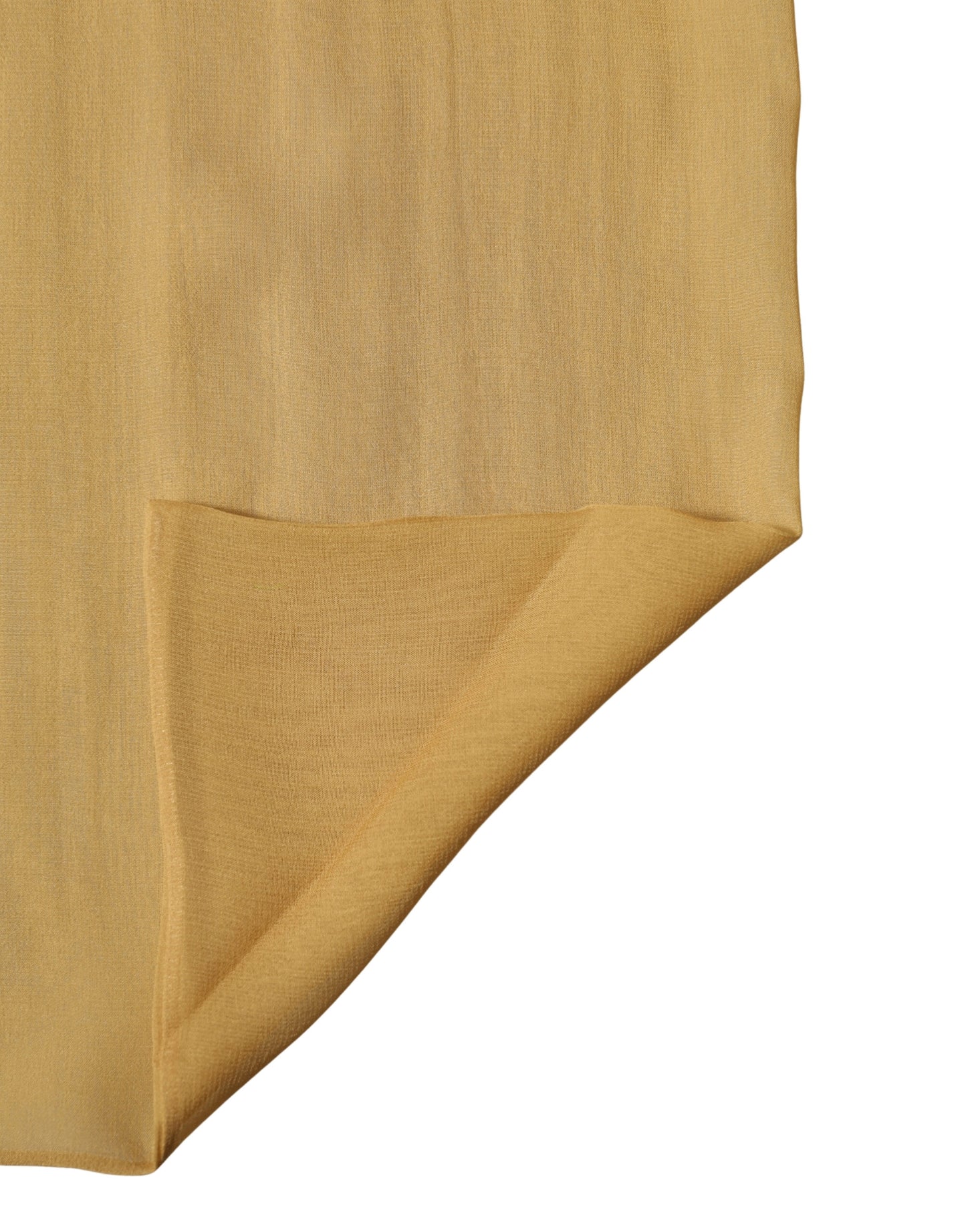 Sciarpa Dolce &amp; Gabbana in seta marrone, foulard, stola, 293,5 cm x 19,5 cm