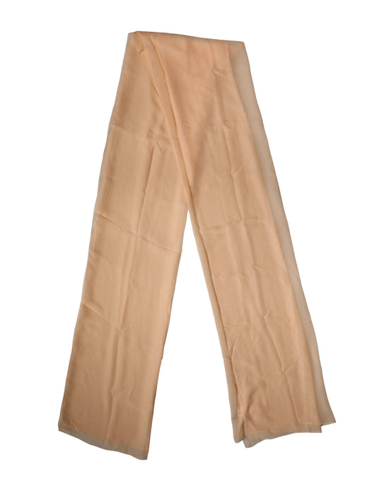 Sciarpa Dolce &amp; Gabbana in seta beige, 272 cm x 120 cm