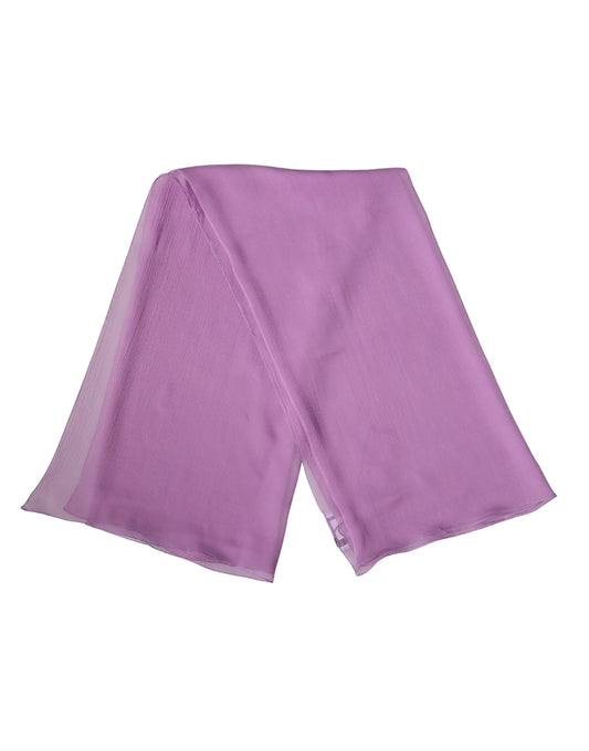 Foulard Dolce &amp; Gabbana in seta viola chiaro, 114 cm x 114 cm