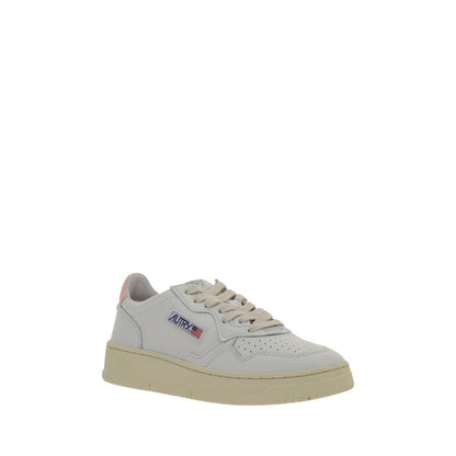 Sneakers basse Bos Taurus in pelle di vitello bianca Autry