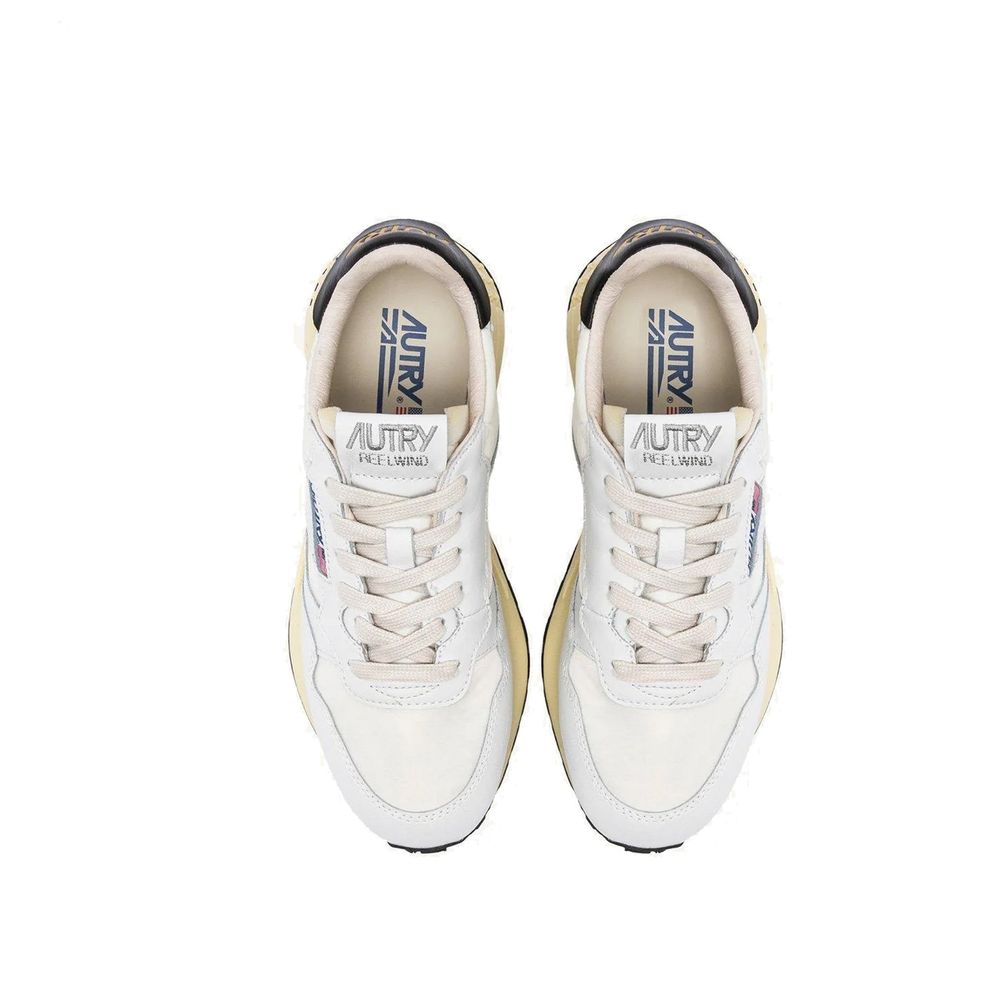 Sneakers sportive in tessuto bianco Autry