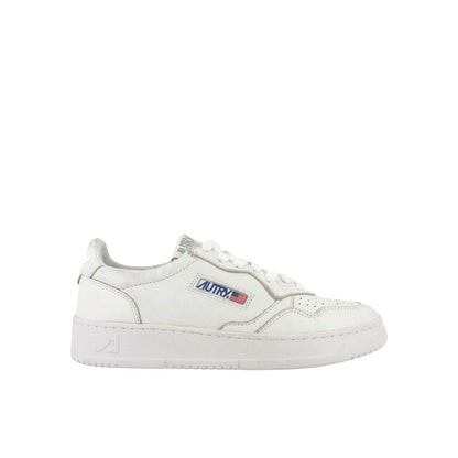 Sneakers basse in pelle bianca Autry