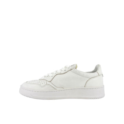 Sneakers basse in pelle bianca Autry