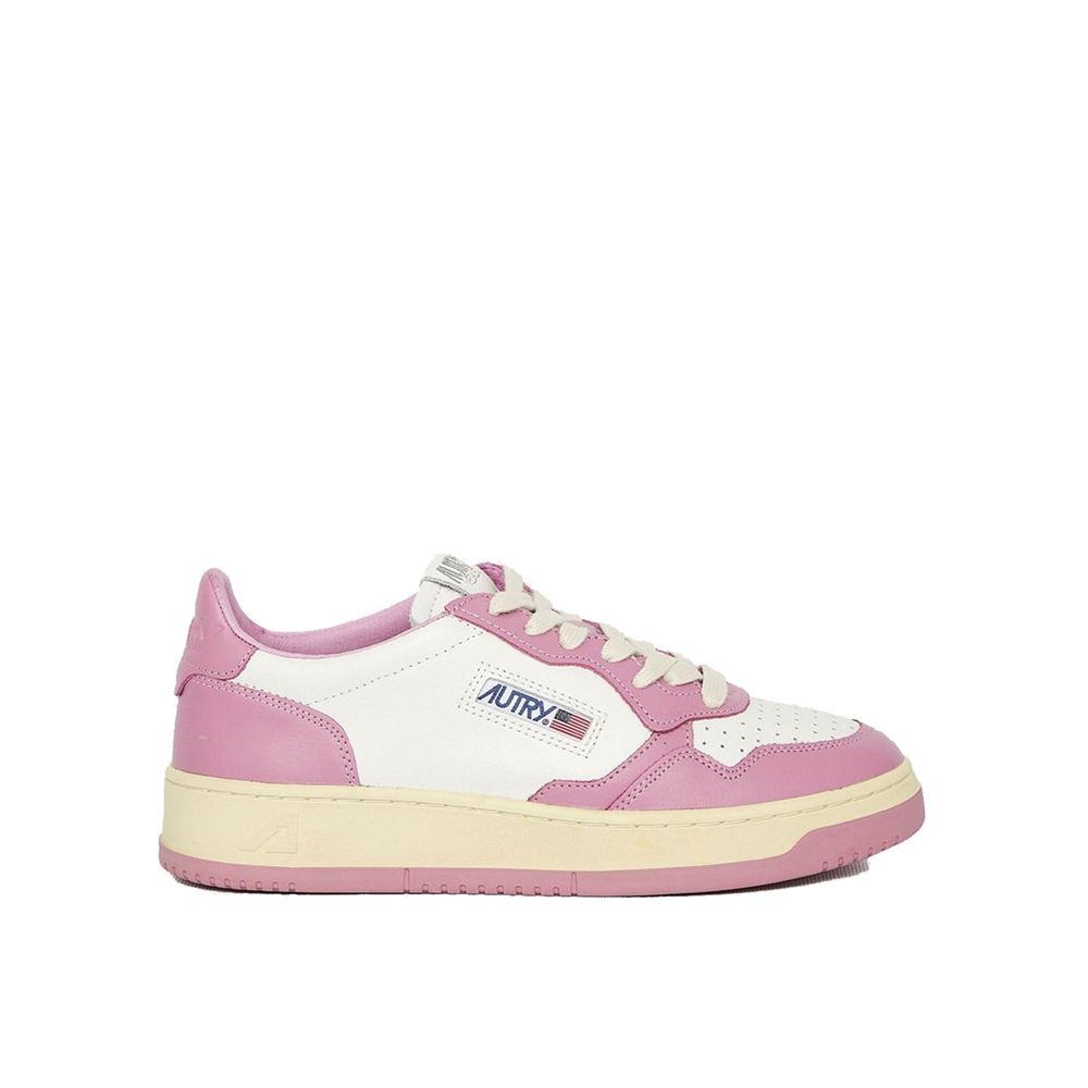 Sneakers basse Autry in pelle multicolore