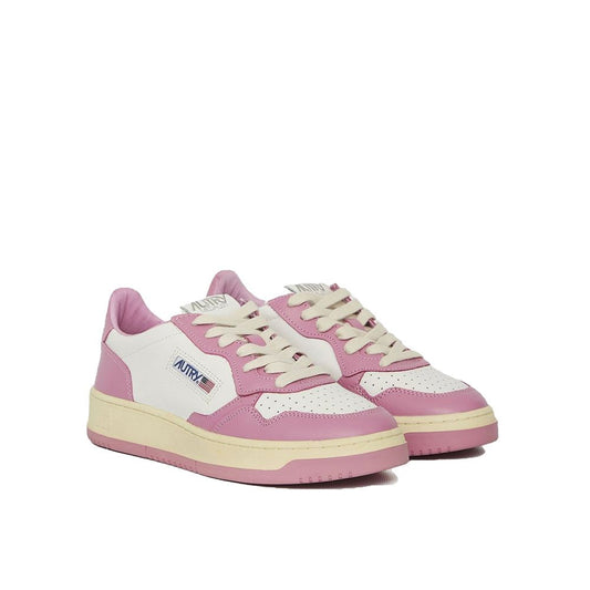 Sneakers basse Autry in pelle multicolore