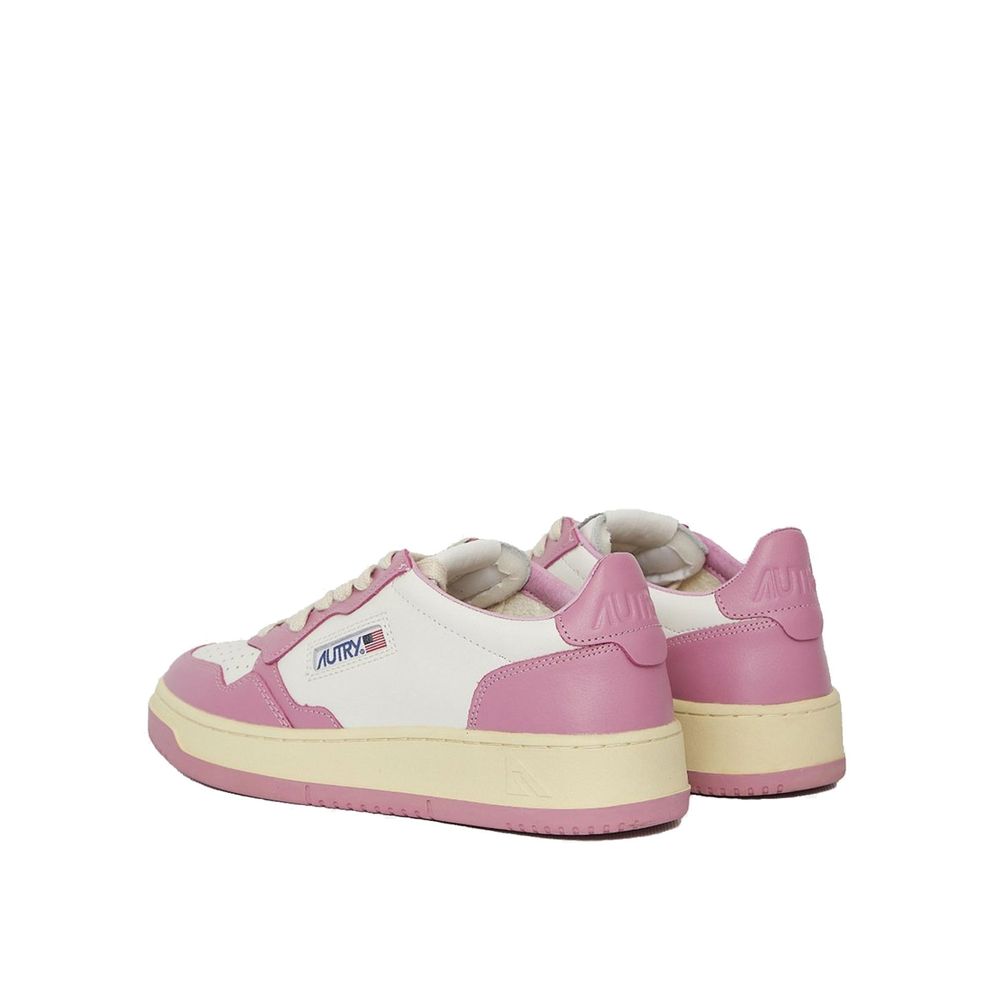 Sneakers basse Autry in pelle multicolore