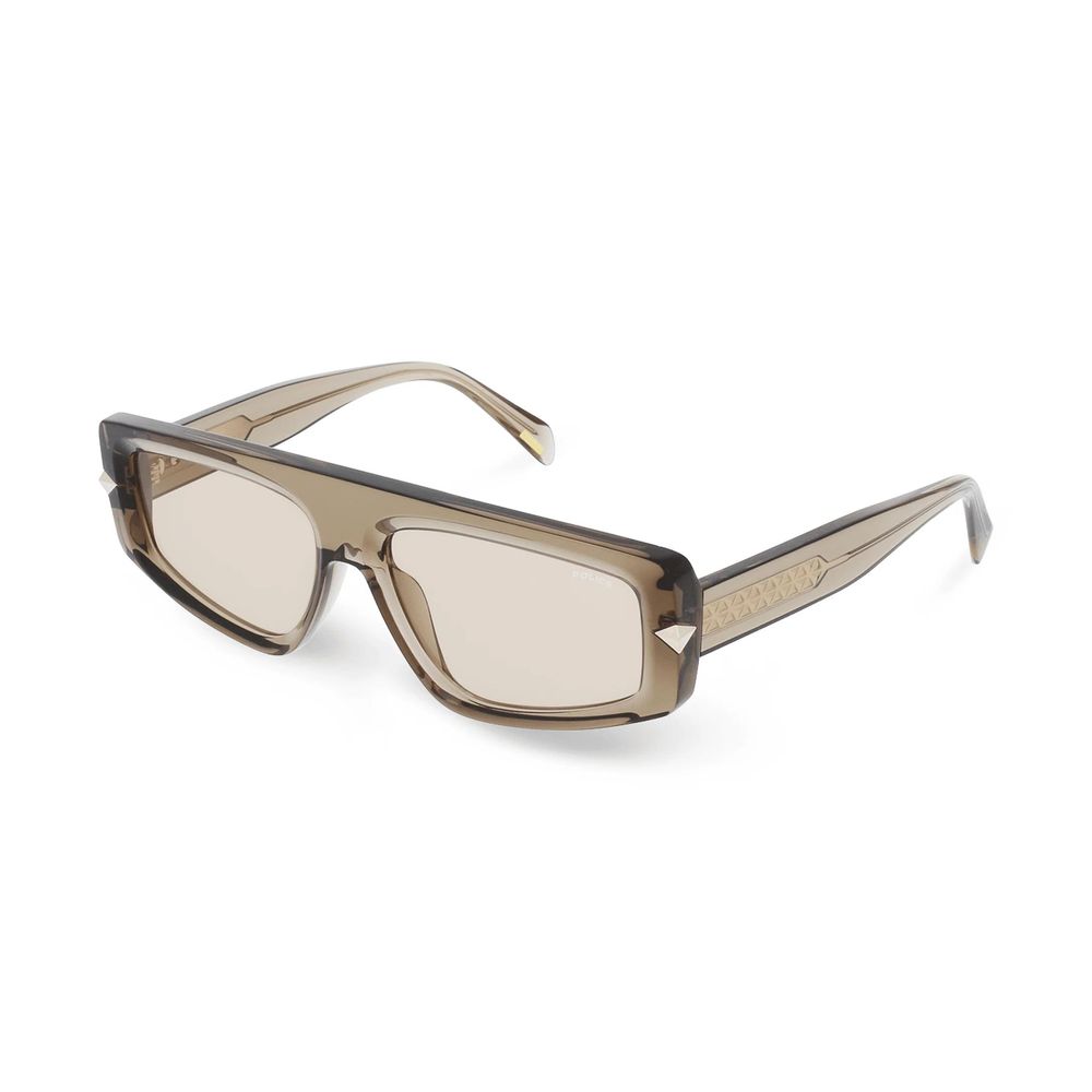 Police Brown Resin Sunglasses
