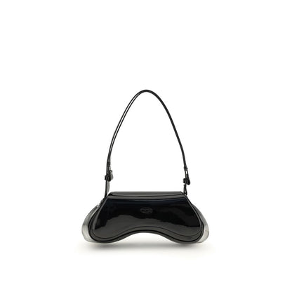 Diesel Black Polyethylene Shoulder Bag