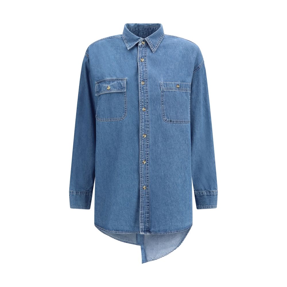 Camicia in denim blu ELV DENIM