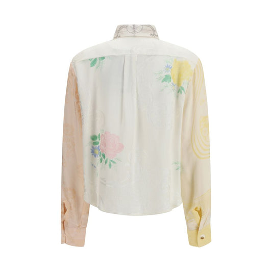 E.L.V. DENIM Multicolor Cotton Shirt