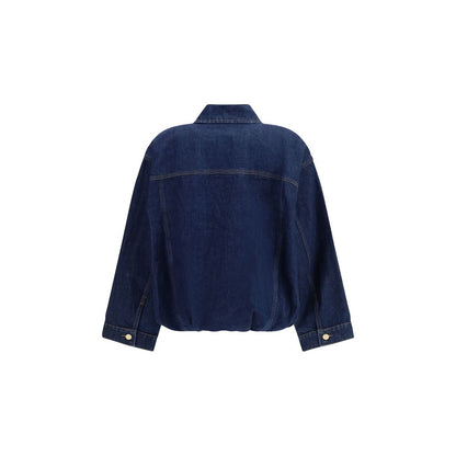 Giacca in denim di cotone blu 7FOR