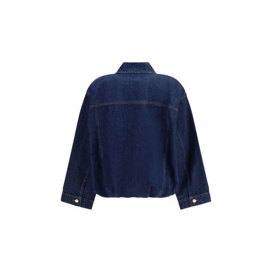Giacca in denim di cotone blu 7FOR