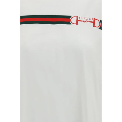 Maglietta Gucci in cotone bianco