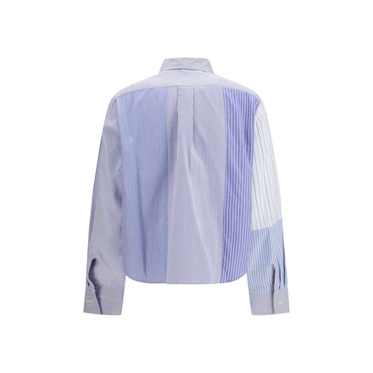 E.L.V. DENIM Blue Cotton Shirt