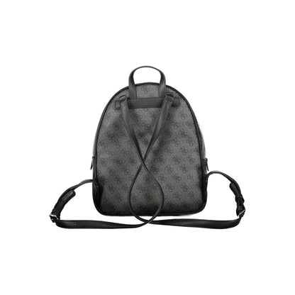 Guess Jeans Black Polyurethane Women Backpack