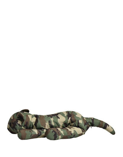 Dolce & Gabbana Multicolor Camouflage Animal Silhouette Waist Borse Bag