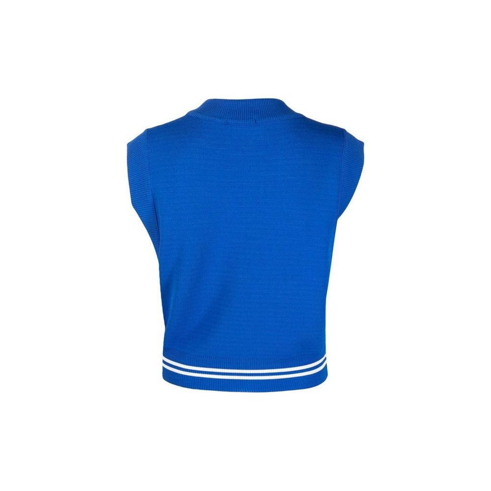 Gilet in nylon blu Autry