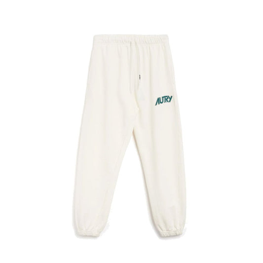 Pantaloni da jogging in cotone bianco Autry (pantaloni da allenamento)