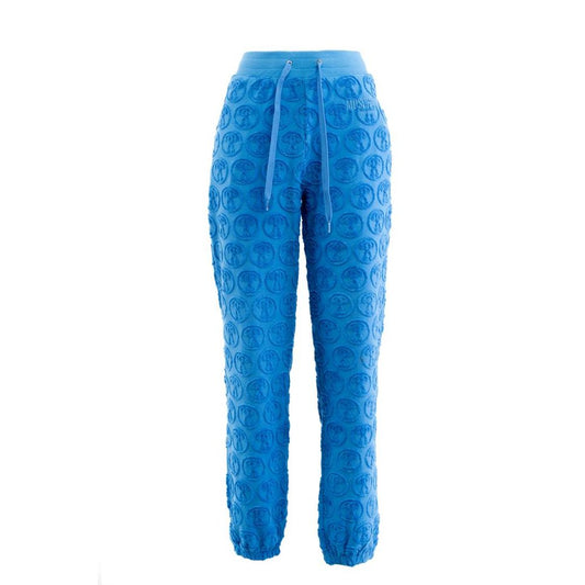 Moschino Blue Cotton Casual Pants