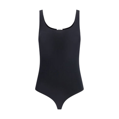 Top in cotone nero Wolford