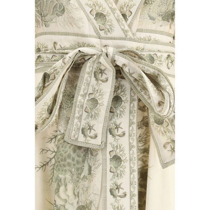 Zimmermann Multicolor Cotton Long Dress