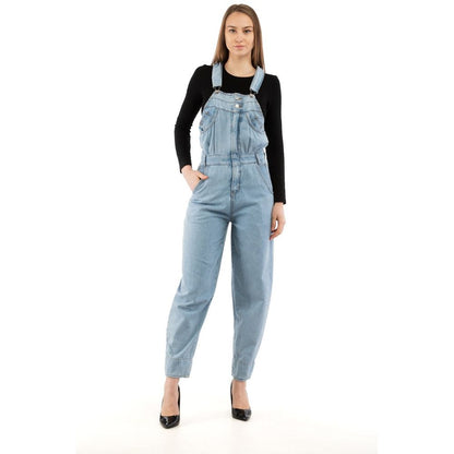 Moschino Multicolor Cotton Jumpsuit