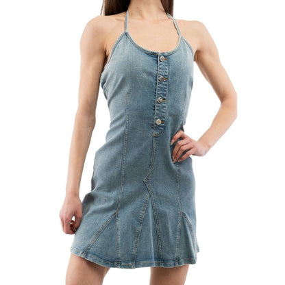 Moschino Multicolor Cotton Casual Dress