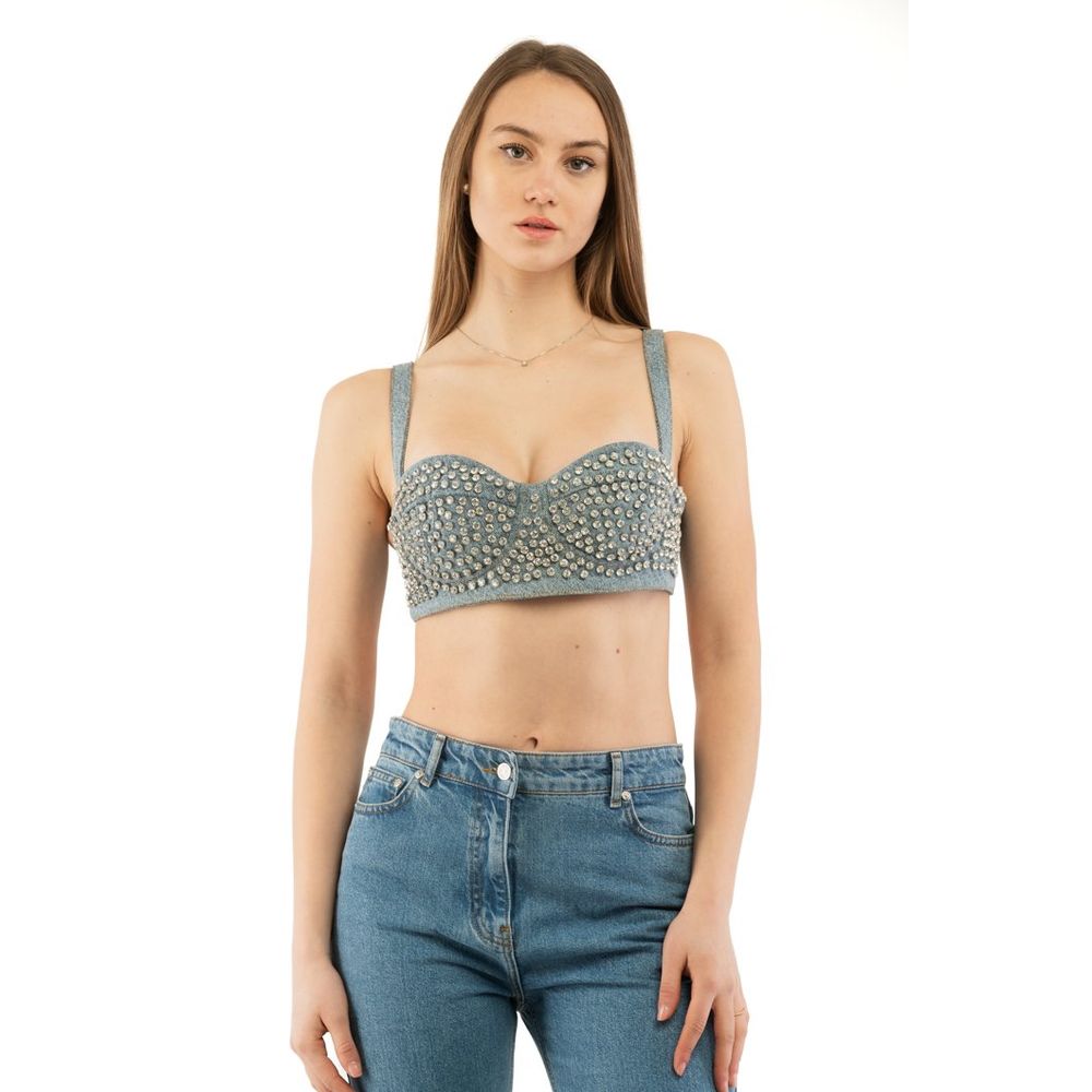 Moschino Multicolor Cotton Tank Tops