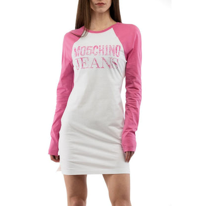Moschino Multicolor Cotton Casual Dress