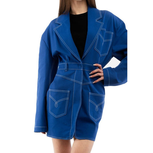 Moschino Multicolor Cotton Casual Dress