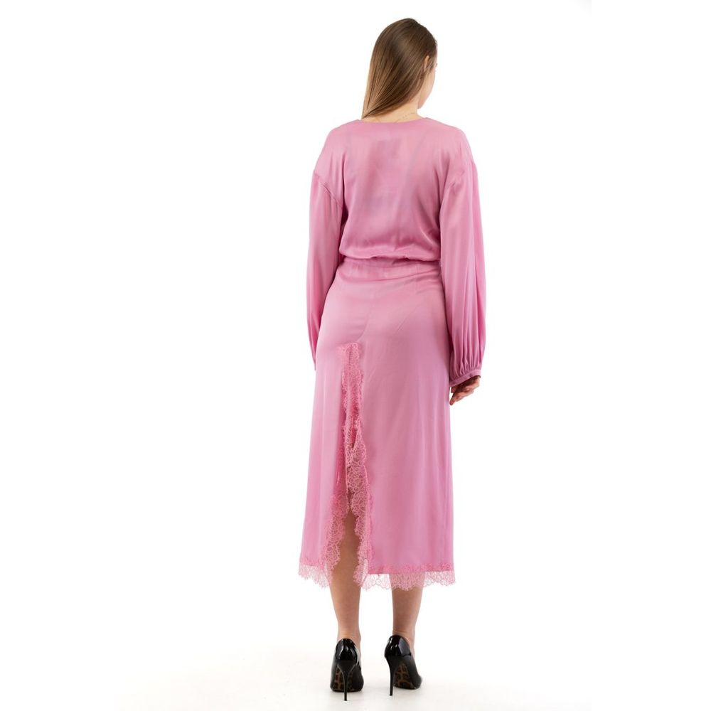 Moschino Multicolor Marabou Casual Dress