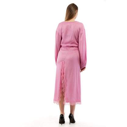 Moschino Multicolor Marabou Casual Dress