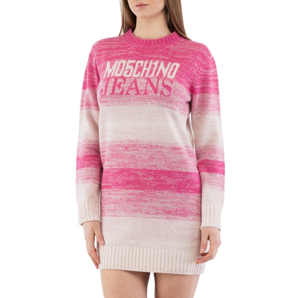 Moschino Multicolor Wool Sweatshirt
