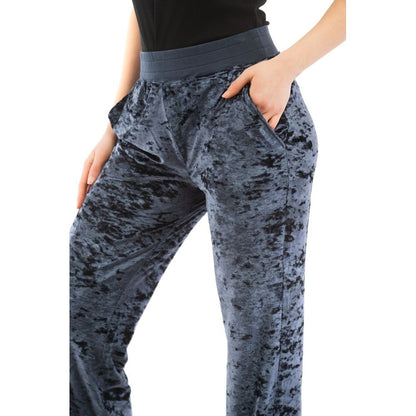 Moschino Blue Polyester Casual Pants