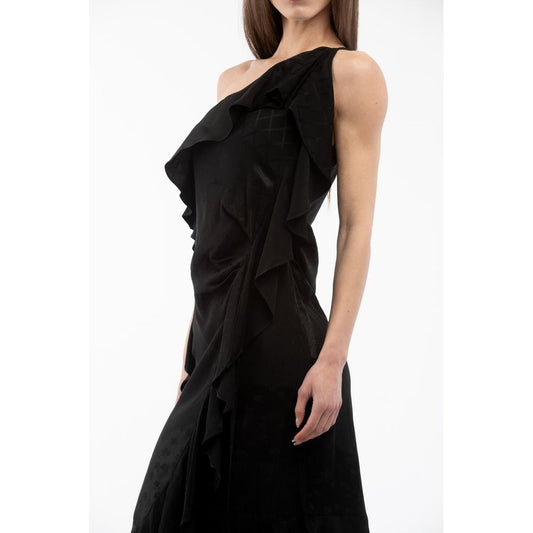 Moschino Black Viscose Cocktail Dress