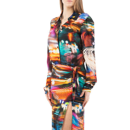 Moschino Multicolor Viscose Casual Dress