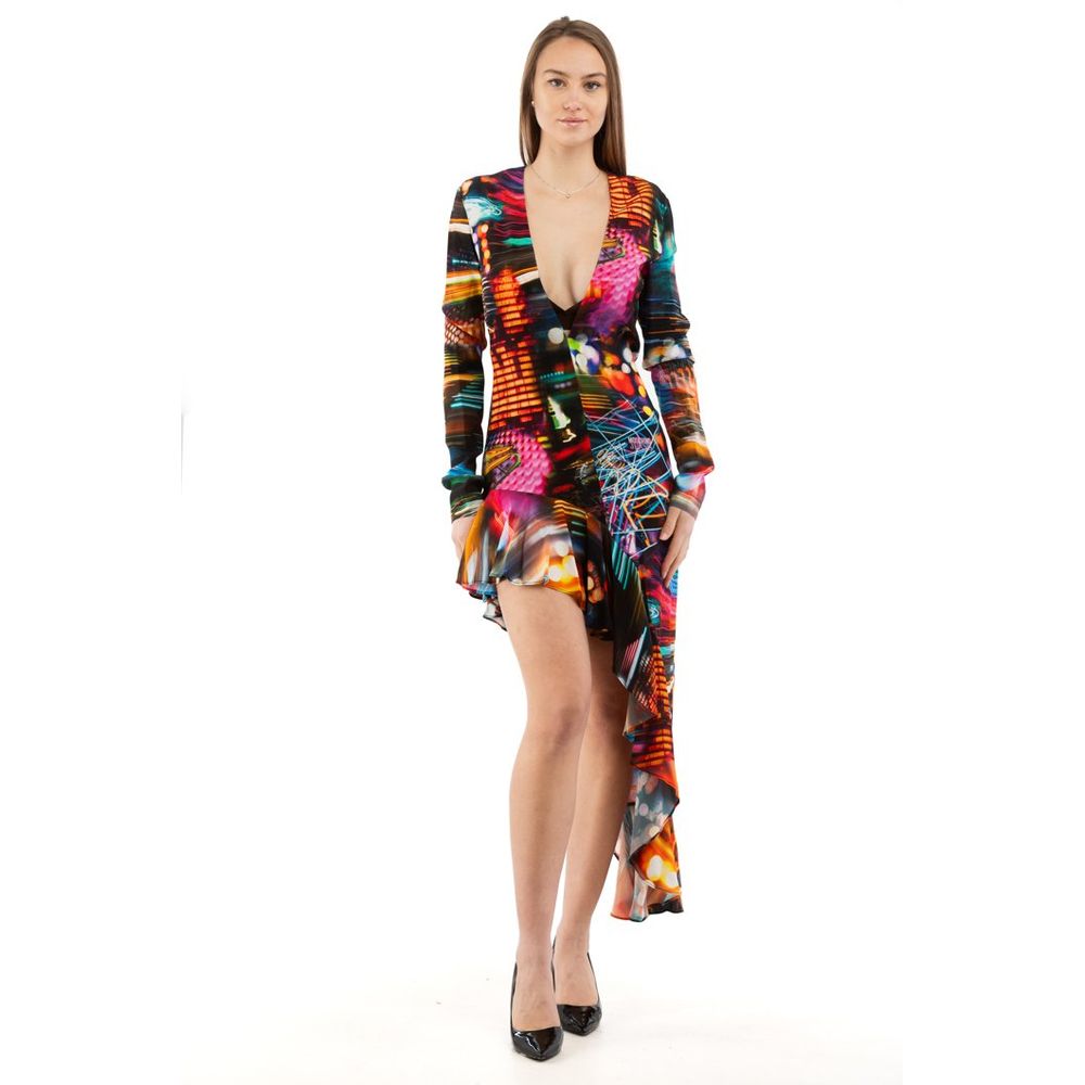 Moschino Multicolor Viscose Casual Dress
