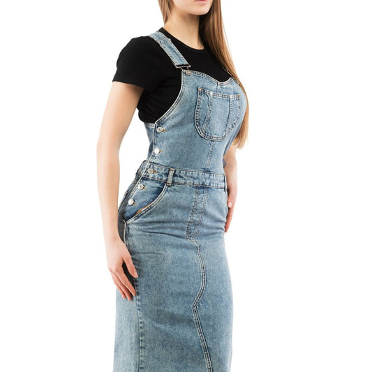 Moschino Multicolor Cotton Casual Dress