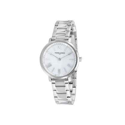 Pierre Cardin Gray Stainless Steel Dress Watch