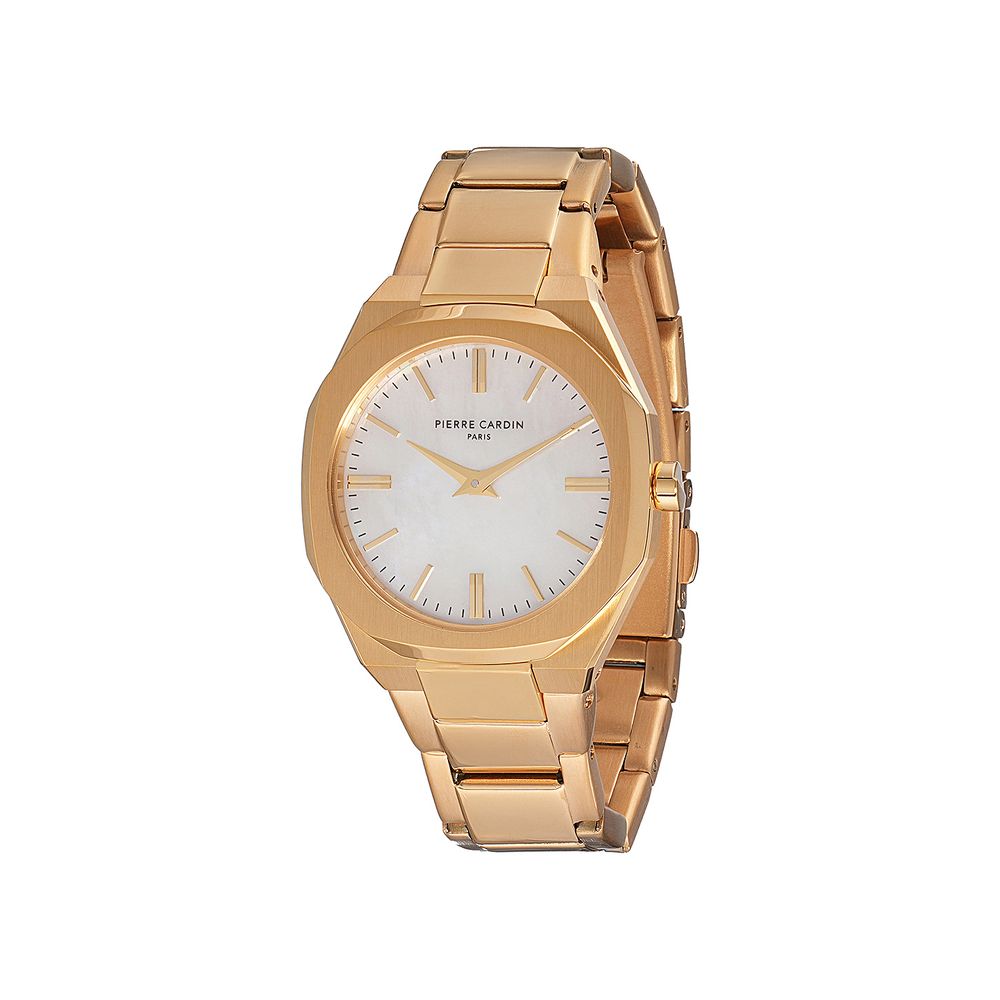 Pierre Cardin Gold Stainless Steel Dress Watch