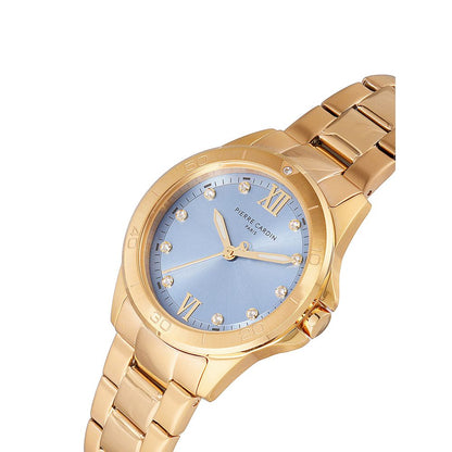 Pierre Cardin Gold Stainless Steel Dress Watch