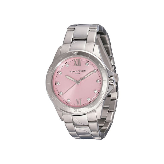 Pierre Cardin Gray Stainless Steel Dress Watch