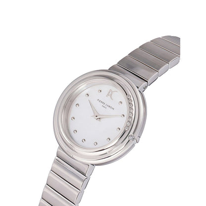 Pierre Cardin Gray Stainless Steel Dress Watch