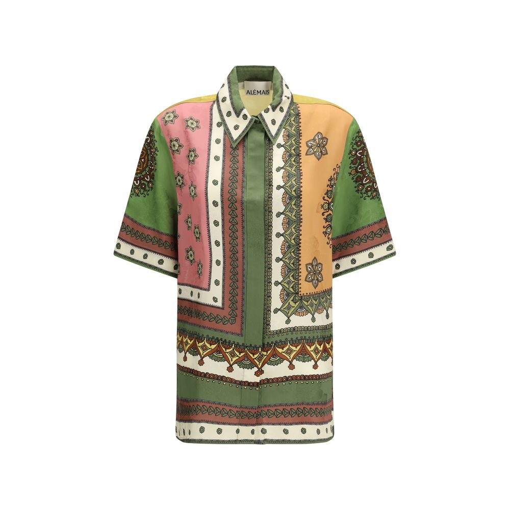 Alemais Multicolor Viscose Pattern Shirt