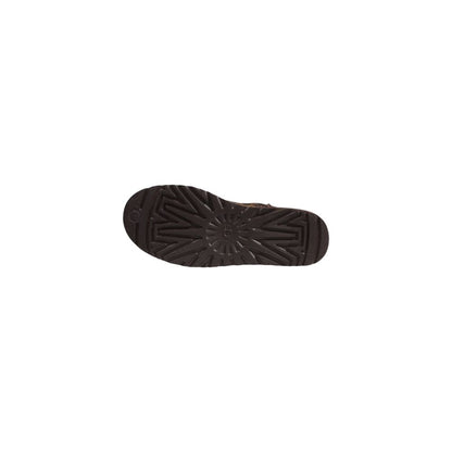 UGG Brown Suede Leather Ankle Boots