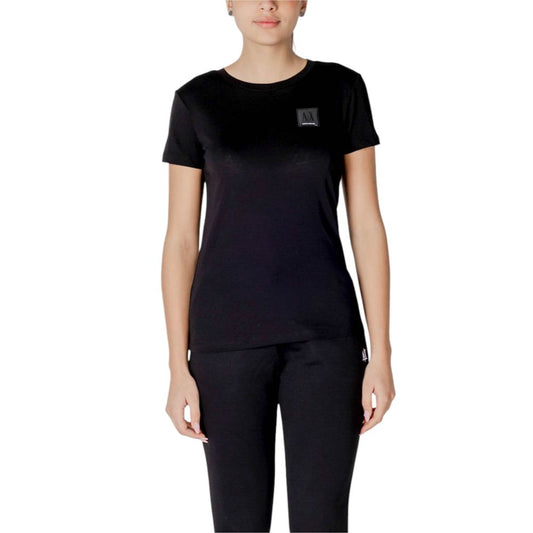 Armani Exchange Black Cotton T-Shirt