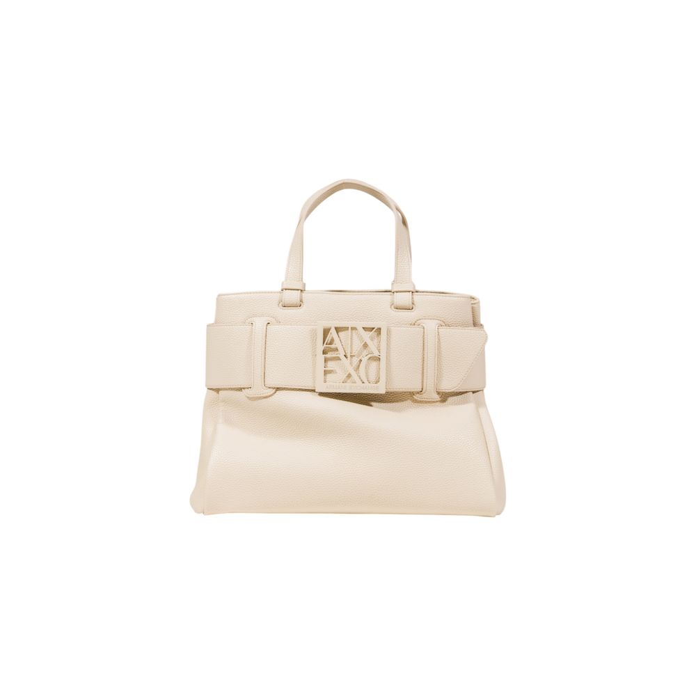 Armani Exchange Beige Polyester Handbag