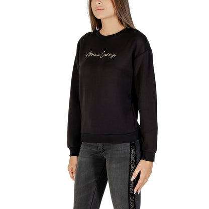 Armani Exchange Bicolor Viscose Sweatshirt